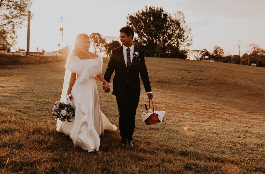 Spring Wedding Love in the Sunshine Coast Hinterland